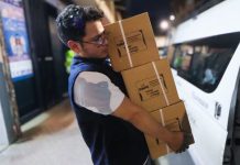 Ministerio Público checa el traslado de material electoral despliegue del material electoral