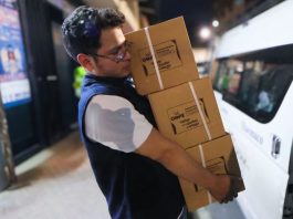 Ministerio Público checa el traslado de material electoral despliegue del material electoral