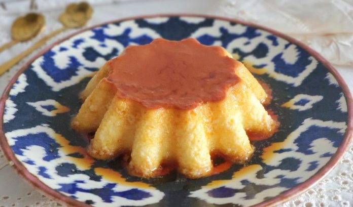 flan de huevo en olla rápida