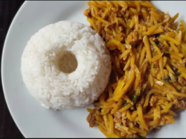 olluquito con carne