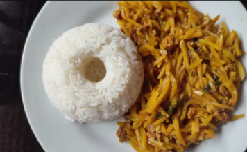 olluquito con carne