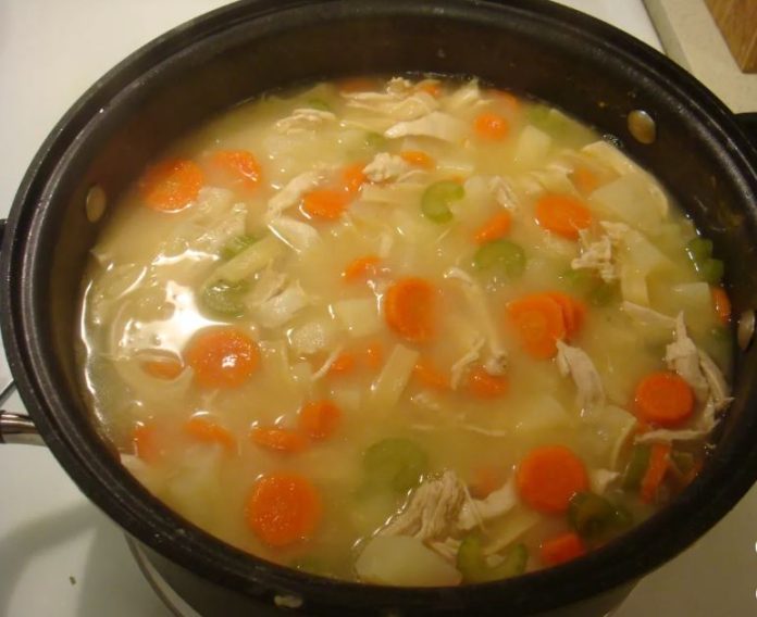 sustancia de pollo