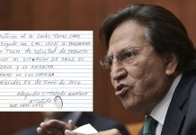 Alejandro Toledo le pide indulto a Keiko