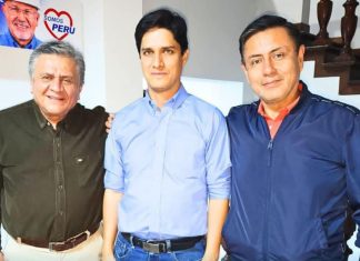 Arturo Bobbio se reúne con los vecinos en Surco Arturo Bobbio