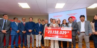 Caja Huancayo pone el hombro por el Perú
