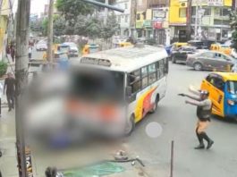 Chofer atropella a un policía y le meten bala