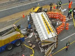 Chofer murió tras despiste de camión