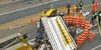 Chofer murió tras despiste de camión
