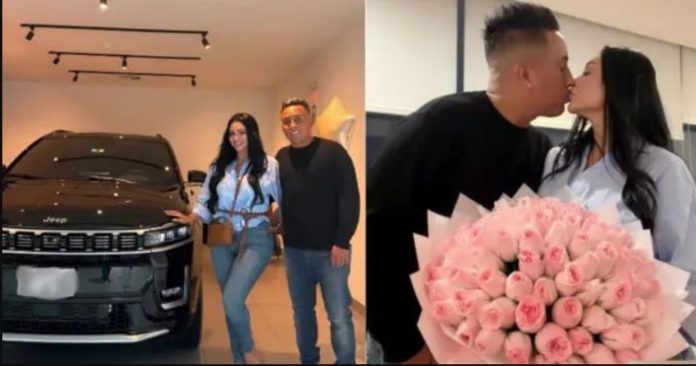 Christian Cueva le regaló camionetón y anillo por su cumple