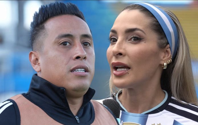Christian Cueva y Macarena Gastaldo