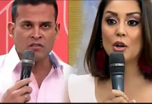 Christian Domínguez y Karla Tarazona