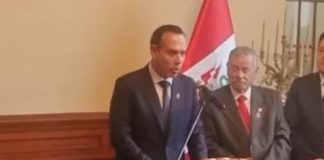 Congresista José Jerí recibió la Medalla de Honor en el grado de Gran Cruz