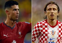 Cristiano Ronaldo y Luka Modric