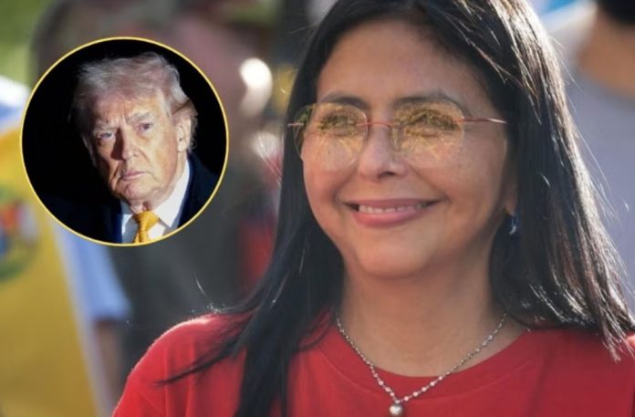 Donald Trump dará inmunidad judicial a Delcy Rodríguez