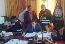 Detienen a presi de la Corte Superior El juez José Alberto Tinco Luján, presidente de la Corte Superior de Justicia de Apurímac, fue detenido por la Policía Anticorrupción