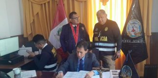 El juez José Alberto Tinco Luján, presidente de la Corte Superior de Justicia de Apurímac, fue detenido por la Policía Anticorrupción