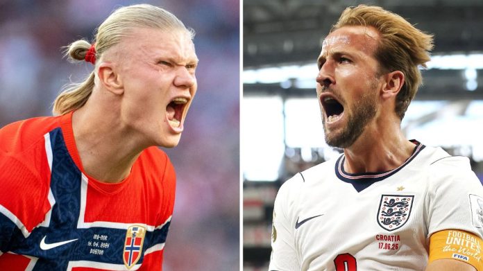 Erling Haaland y Harry Kane Erling Haaland y Harry Kane