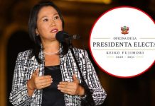 Fujimori presentó “Oficina de la presidenta Electa”