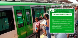 Invasión de vías del Metro obligó a cerrar 2 estaciones