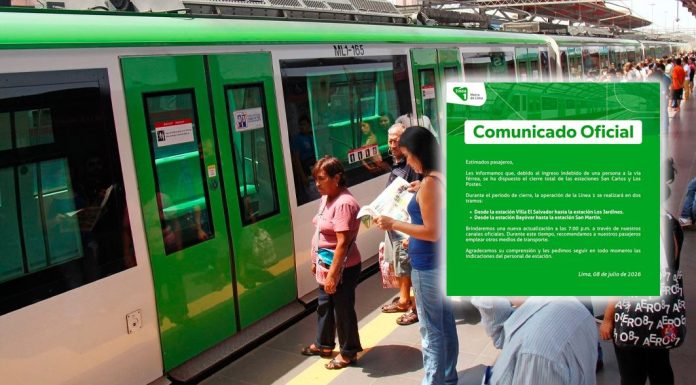Invasión de vías del Metro obligó a cerrar 2 estaciones