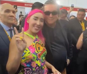 Jaime se volvió a ver con hija de Tongo