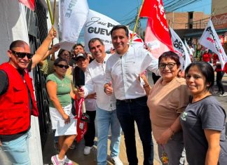 “Pepe” Guevara dará obras y seguridad a San Miguel José “Pepe” Guevara