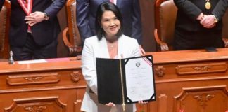 Jurado Nacional de Elecciones (JNE) entregó las credenciales a la presidenta electa, Keiko Fujimori