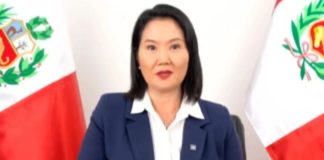 Keiko expresó condolencias por víctimas de sismo Keiko Fujimori