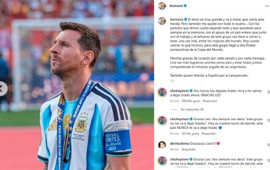 “El dolor es grande y va a costar la herida”