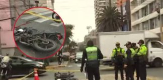 Motero murió tras chocar con camioneta en Lince