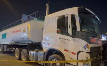 Murió atropellado por tráiler en Comas
