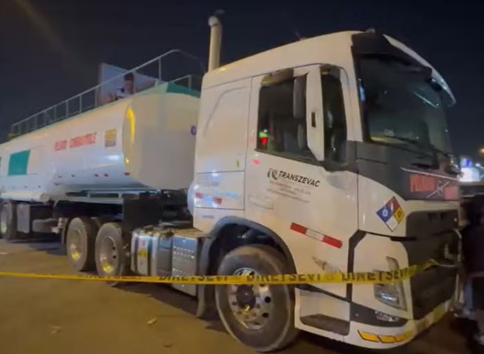 Murió atropellado por tráiler en Comas