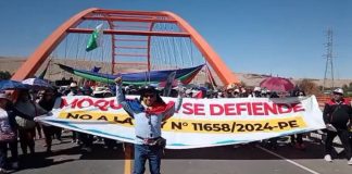 Paro en Moquegua