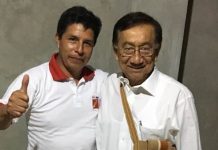 Pedro Castillo y José María Balcázar