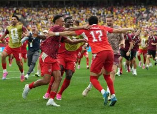 Suiza se impuso por 4-3 ante Colombia en penales