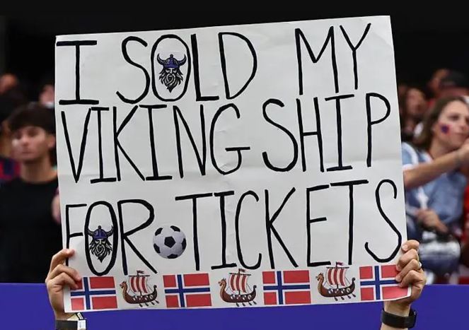 “Vendí mi barco vikingo a cambio de entradas”