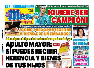 Portada Diario El Men (3/7/2026)