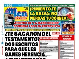 Portada Diario El Men (14/7/2026)