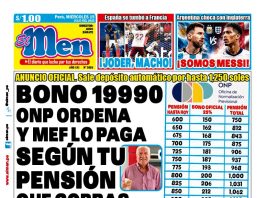 Portada Diario El Men (15/7/2026)