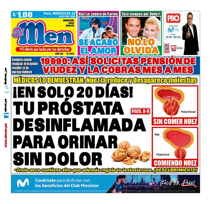 Portada Diario El Men (22/7/2026)