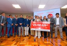 CAJA HUANCAYO TRANSFIERE S/ 23.1 MILLONES EN UTILIDADES A LA MUNICIPALIDAD DE HUANCAYO PARA FINANCIAR OBRAS PÚBLICAS