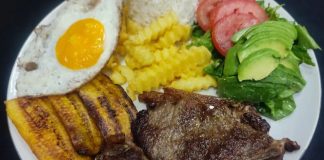 churrasco a lo pobre