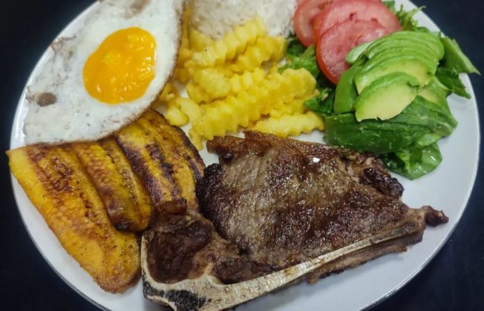 churrasco a lo pobre