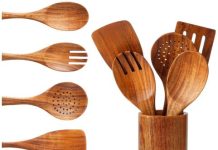 cucharas de madera