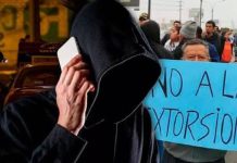 12 mil casos de extorsión en 2026 extorsión