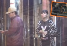 Ampayan a Angie Jibaja y novio fumando con vagos