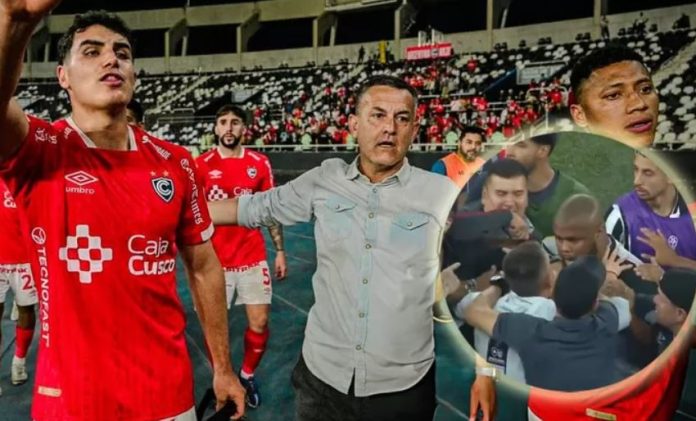 Así fue la agresión que tuvo Botafogo contra Horacio Melgarejo Así fue la agresión que tuvo Botafogo contra Horacio Melgarejo