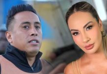Christian Cueva y Pamela López