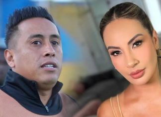 Christian Cueva y Pamela López