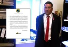 Detenido en desfile cumplía función de seguridad